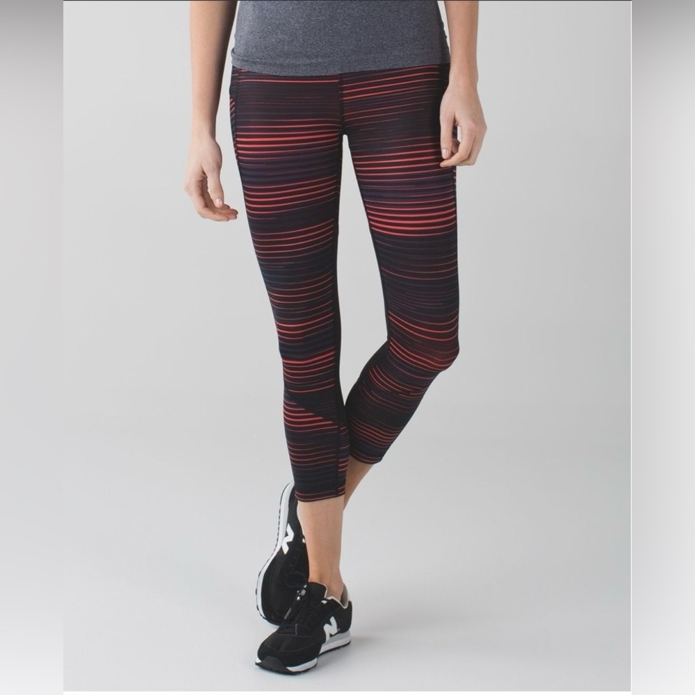 Lululemon Pace Rival Crop *Full-On Luxtreme